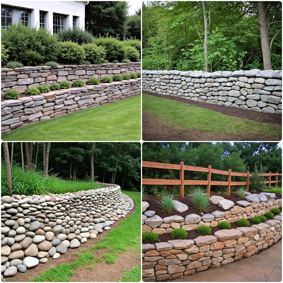 Natural Rock Retaining Wall Ideas: 7 Stunning Designs for Your Landscape - Image 2